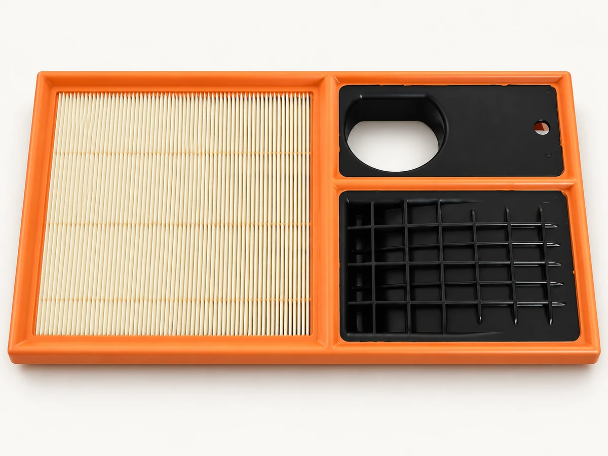 Illustration of vw air filter · 036 129 620 h
